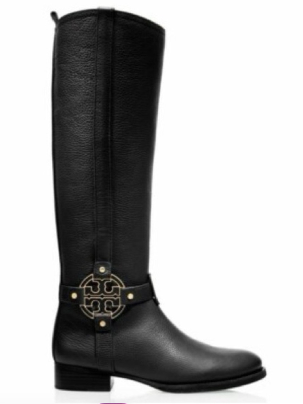 Tory Burch Amanda Leather Riding Boots